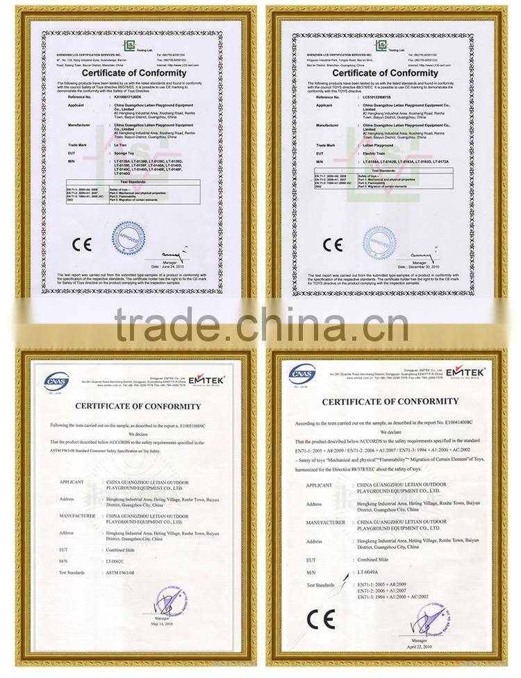 Outdoor soft round high quality single jumping trampoline