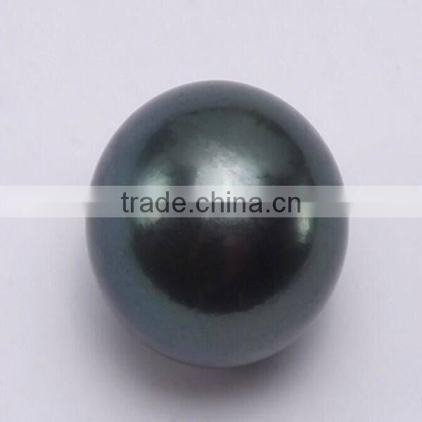 AAA 10-11mm black round tahitian loose pearls