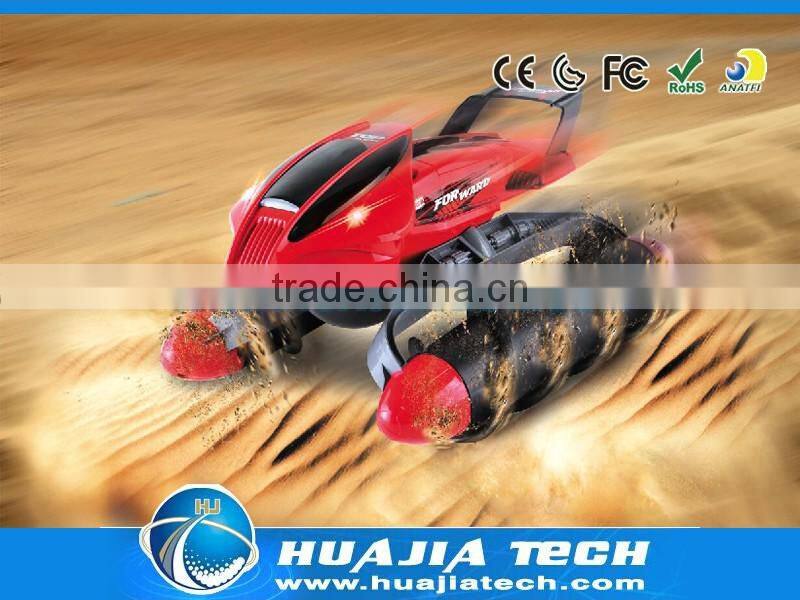 2.4G Electric Amphibious RC Tank Stunt Car Snow Water