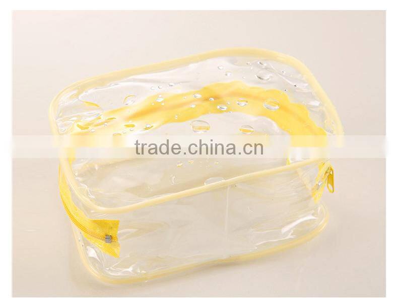 Candy clear pvc storage bag for toiletry