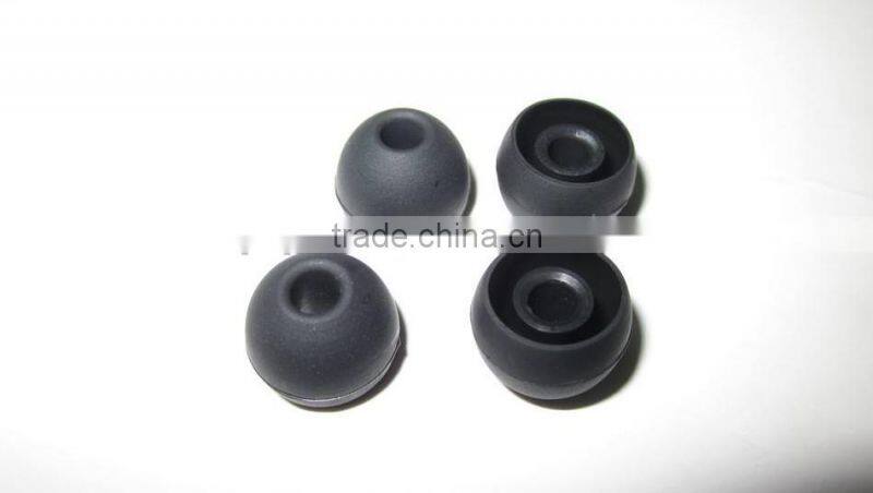 factory wholesale high quality customized silicone rubber plug earphone sleeve