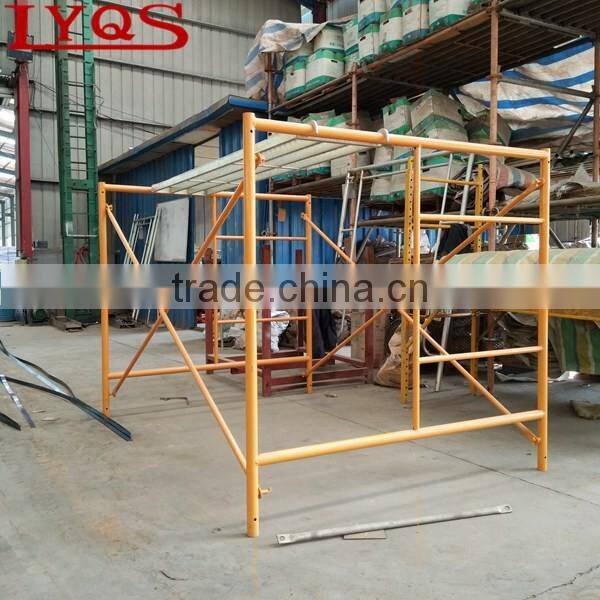 Metal scaffolding frame tubular door frame scaffolding