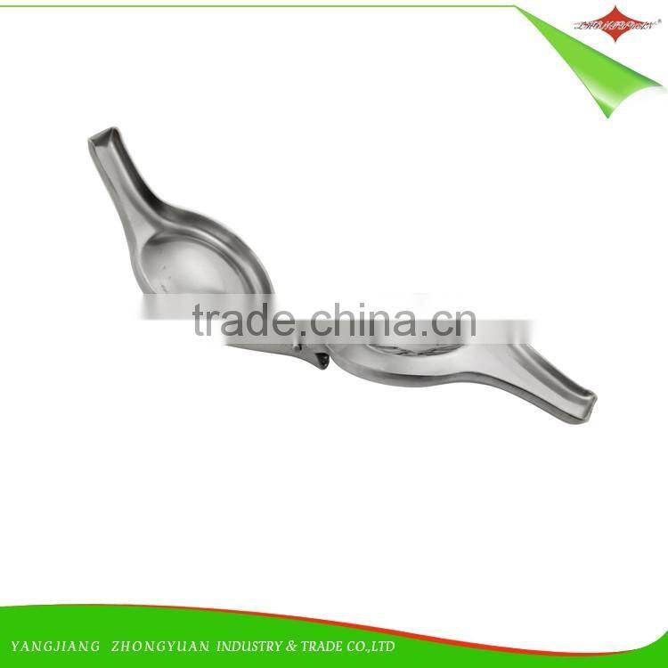ZY-F1456 kitchen gadgets manual stainless steel lemon squeezer