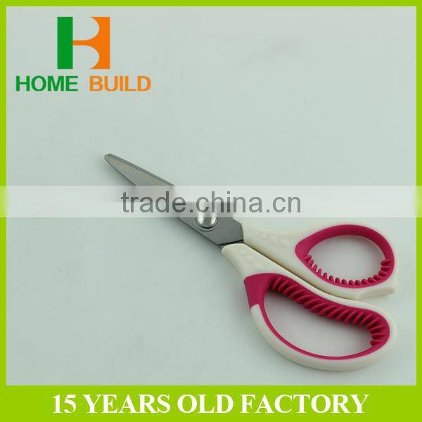 Factory price HB-S7101 Soft Grip Handle Scissors For Household