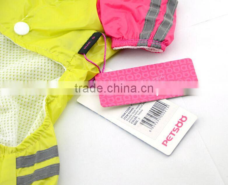PU pet raincoat Dog Apparel Dog Clothes Wholesale