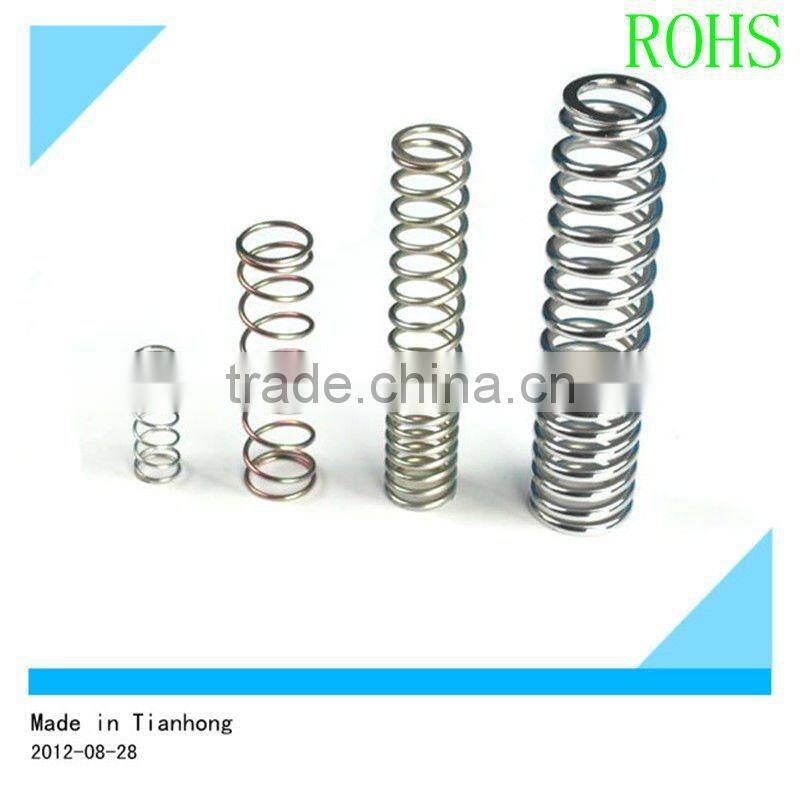 large diameter compression springs used in heavy machinery