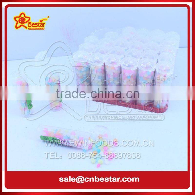 Bottle Shaped Stars Shaped Rock Crystal Sour Candy 6g