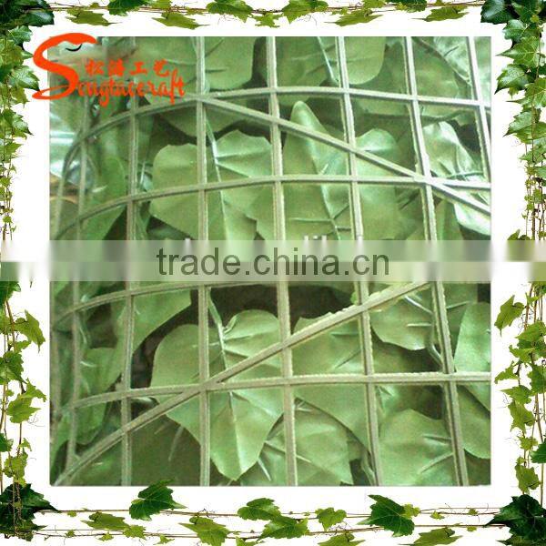 Wholesale artificial grass wall plastic leaves wall