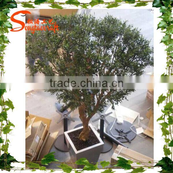 Wholesale artificial potted plant home decorative artificial tree plastic artiicial banyan tree