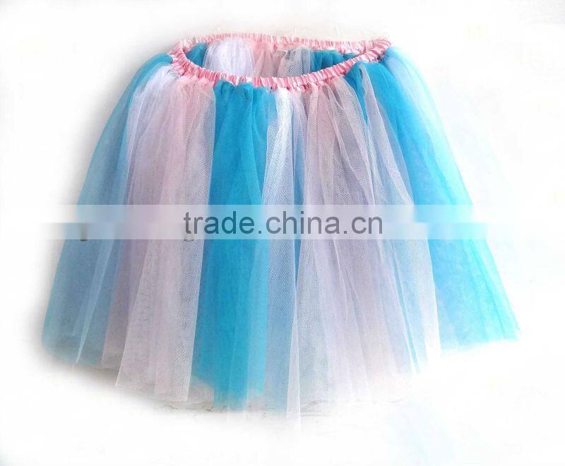 whosesale Adult Rainbow Pettiskirt Colorful tutu skirt dress