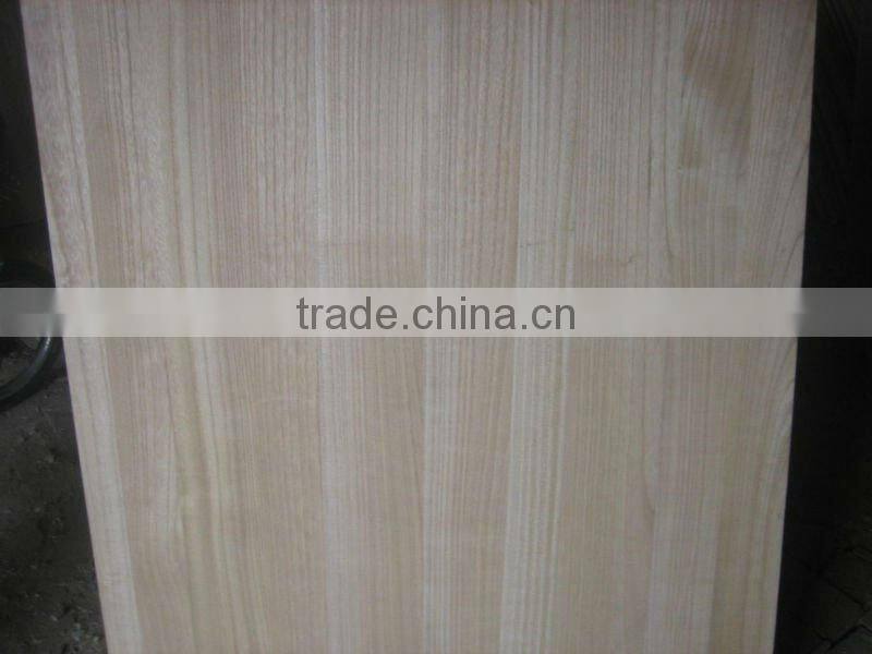 heze kaixin paulownia edge glued /strip wood ceiling
