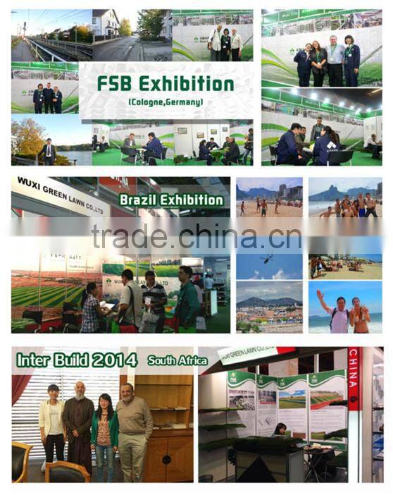 Artificial grass for indoor grass roof, exhibition, garden, wedding place decoration Model G001