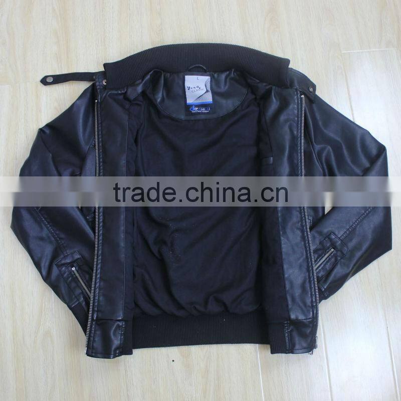 Mens Famous PU Leather Fashion Jackets 2017