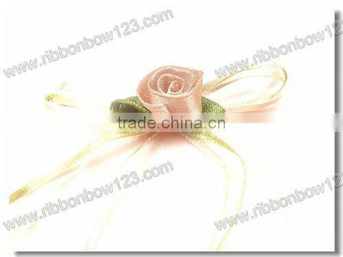 satin ribbon handmade wedding flowers