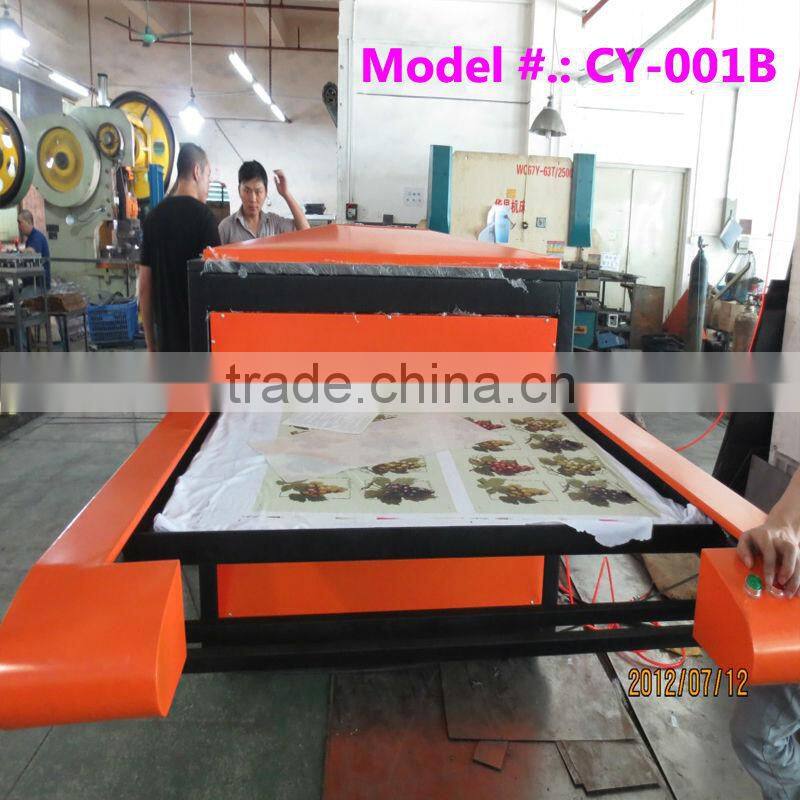 large format press heat sublimation printing jersery t shirt