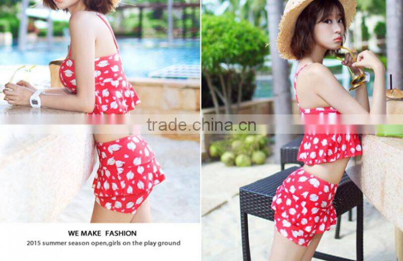 2016 Hot Sex Printing Quick Dry Top Quality Bikini Girl with Neoprene Fabric
