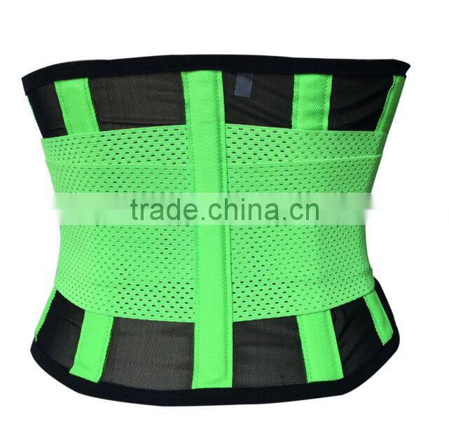 2017 new product Rose red and many colors back pain relief waist support belt