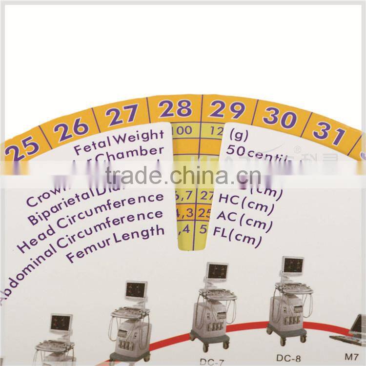 Kearing Pregnancy Wheel and Ovulation Calendar,plastic pregnancy wheel chart#SC21