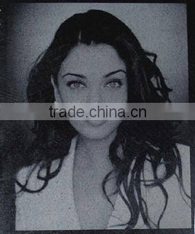 China 80W stone image laser engraving machine