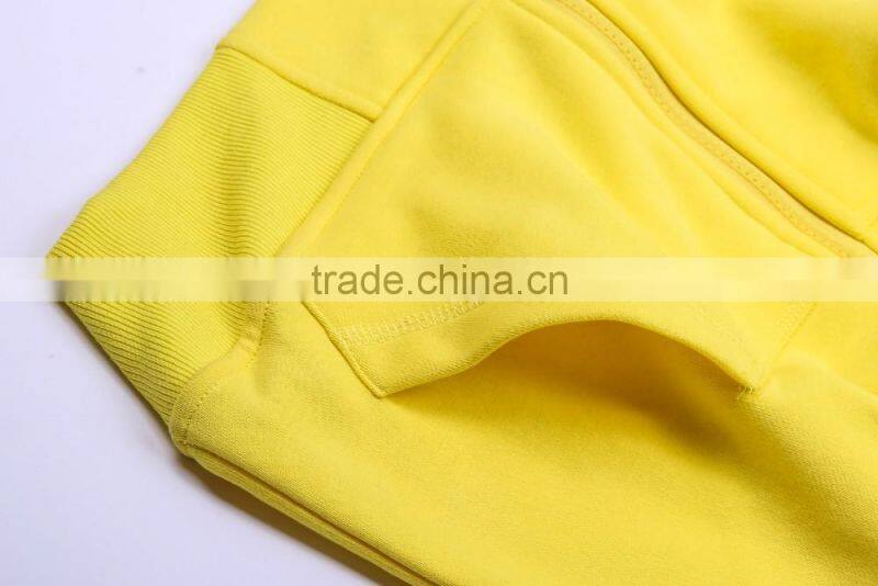 2016 new stylish design ladies women zip up hoody