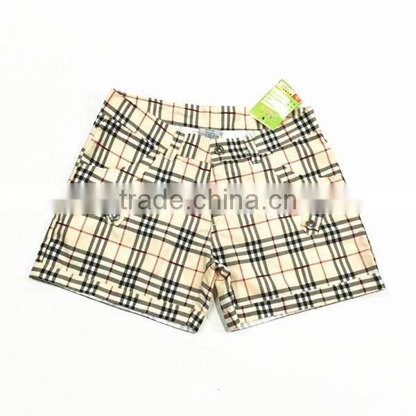 New Check Style Swim Shorts Ladies Women Rebel Flag Swimwear