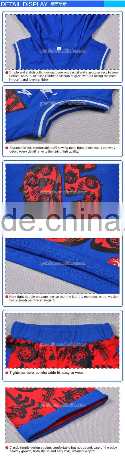 Cool Cars Baby boy clothing set vest and pants boys clothing set