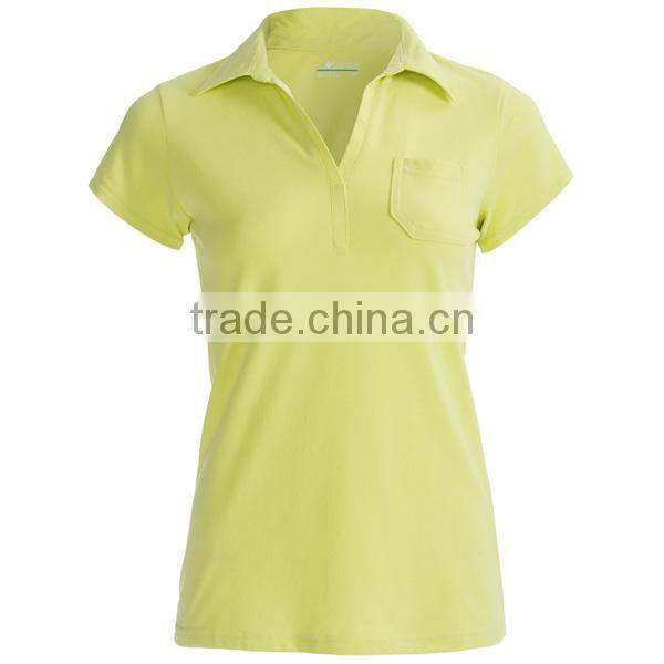 New style fashion oem shorts sleeve bowling polo shirt sewing pattern