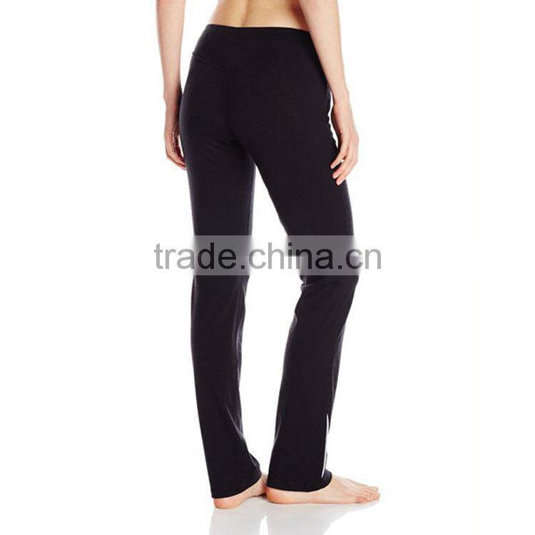 Summer feeling women sweat pants half merino wool jogger pants