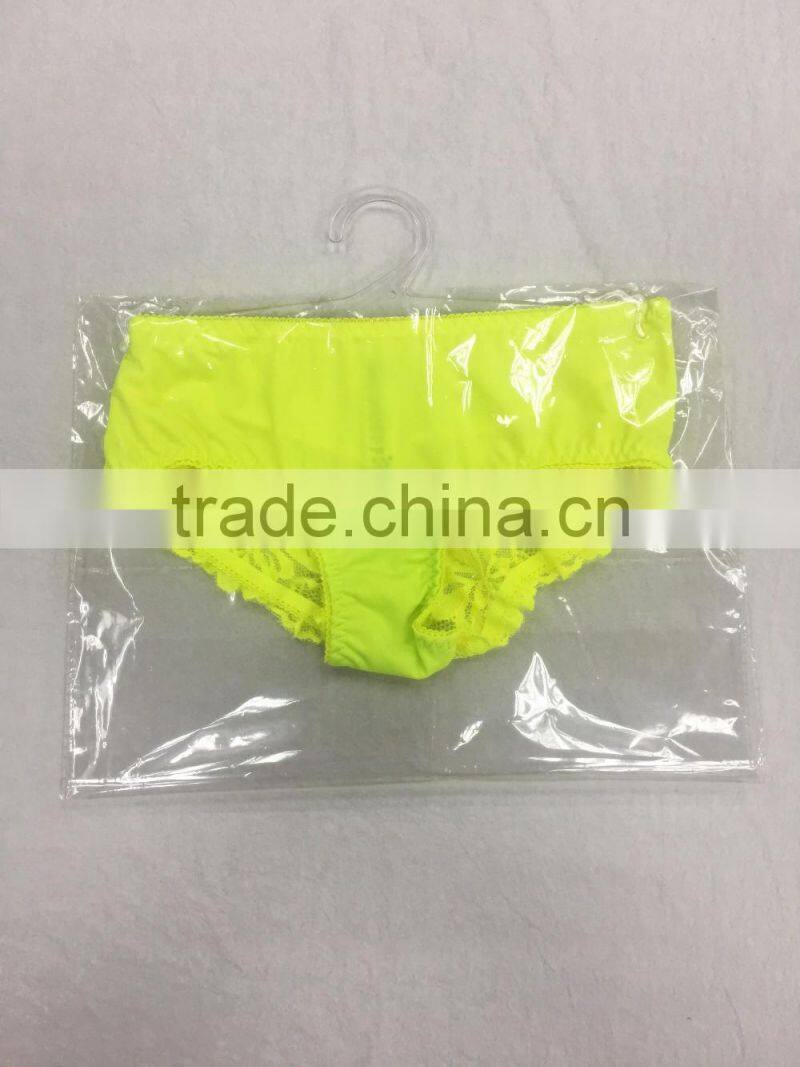 OEM Female Sexy Images Panti See Through Basic Lace Brief Direct Factory