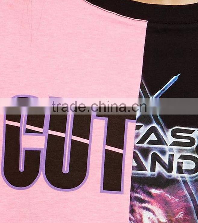 Women custom t shirts printing in bulk