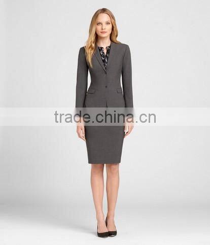 Ladies elegant business suit uniform sets, women office uniform design 2014 newest style, fashion lady suit sets office workwear