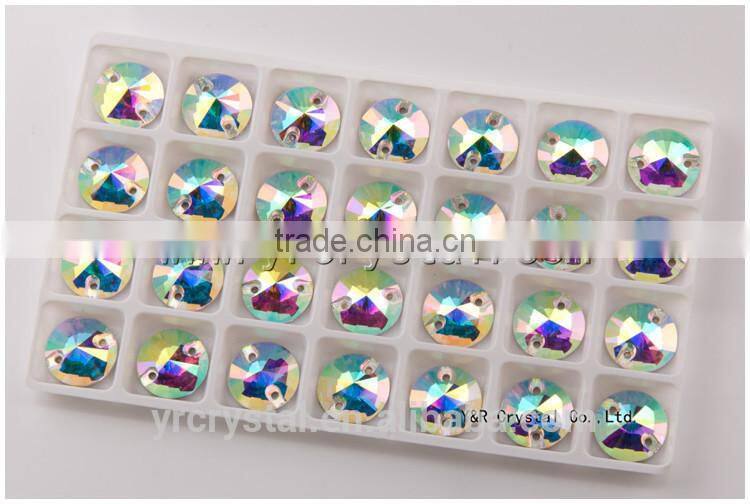 20mm 22mm 28mm crystal rhinestone button Rivoli rhinestone buttons