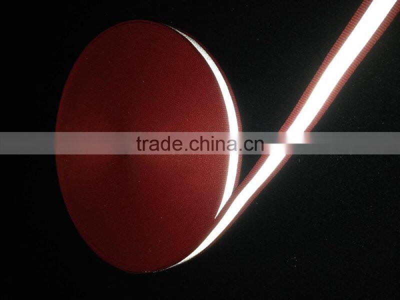 sports wear customized design reflective nylon webbing