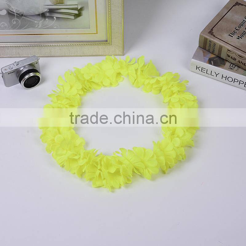 High Quality Hawaii Flower Necklaces Hula Lei Garland For Party Dance