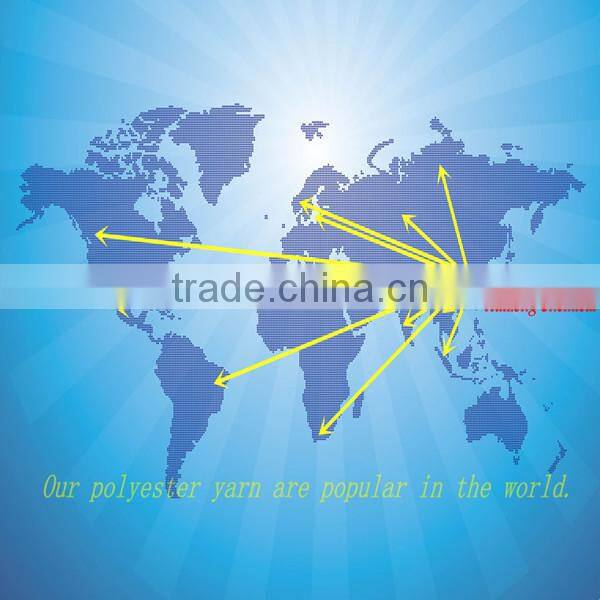 450denier polyester dope dyed POY(pre-oriented yarn)