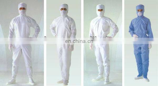 Good quality working esd clothing unisex standard cleanroom antistatic esd smock