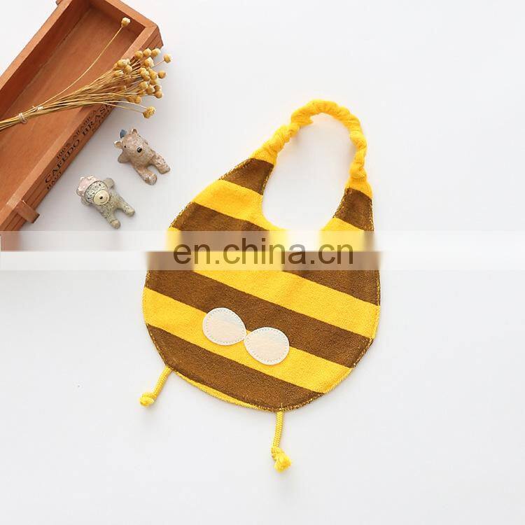 Wholesale cartoon printed bandana bib absorbent cotton baby bandana drool bibs baby dribble bibs