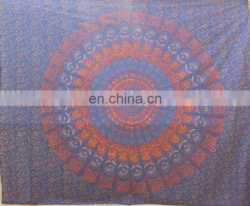 Best sale high quality pretty elegant colorful wholesale indian printed bedsheets