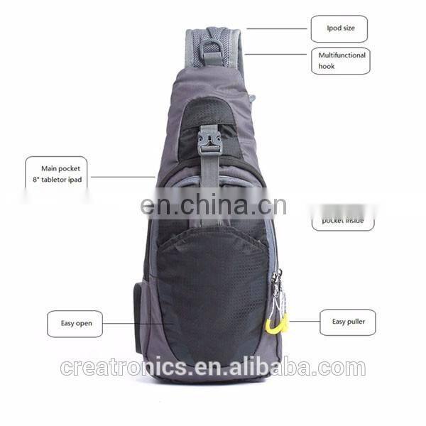Unisex Hiking Waterproof Polyester Janpanese Kids Sling Bag For School Teenagers Mini Sling Bag