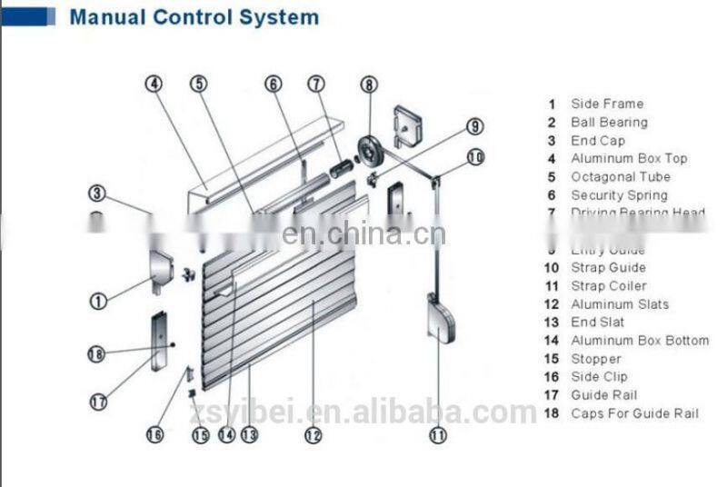 roller shutter belt take-up reel