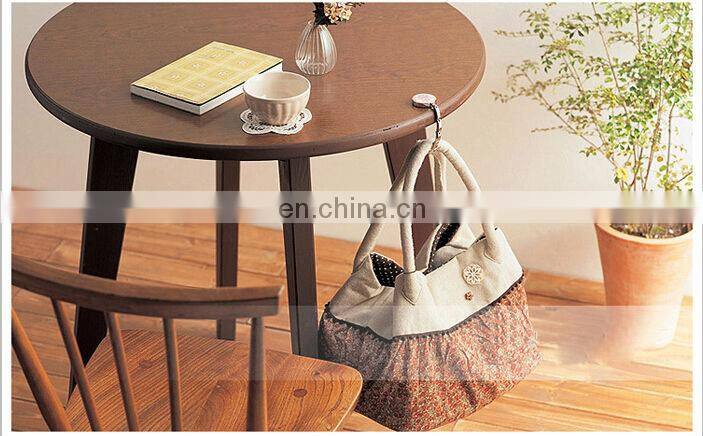 High quality zinc alloy foldable metal baghanger
