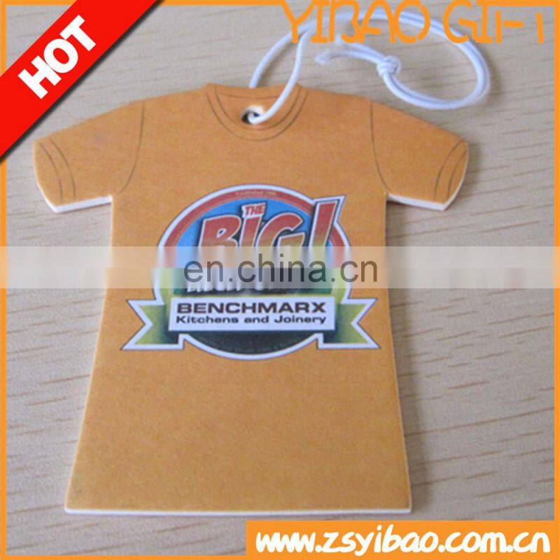 2016promotional heart shape hanger paper home air freshener car perfume/paper car air freshener