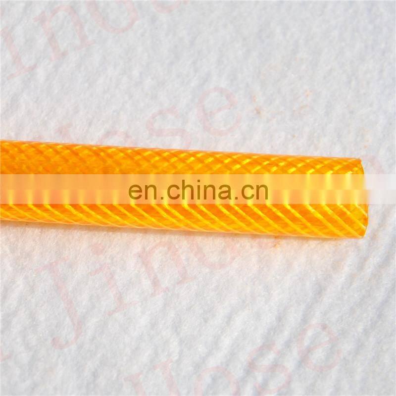 25MM Clear Flexible pvc nylon braided hose pipe,Smooth Netting Transparent Tube no smell in good quality