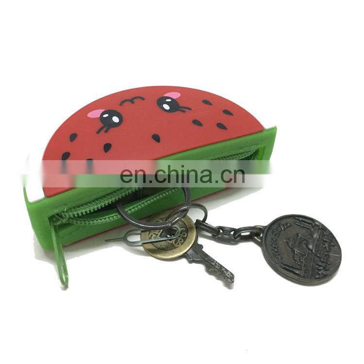 Women Gender Rainbow Shape Pencil Pen Pouch Large Change Money COIN Wallet Silicone Bags