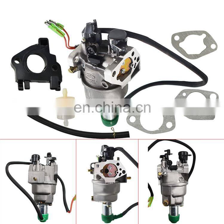 Carburetor with Solenoid for Honda GX340 GX390 8HP 9HP 11HP 13HP Generator Carb