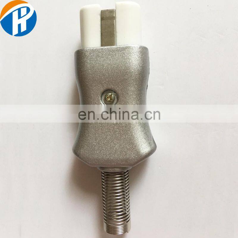 Electric Heating heater aluminium alloy plug socket pin 6mm 5mm hole