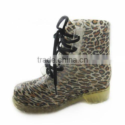 Cute Transparent Martin Boots For Kids