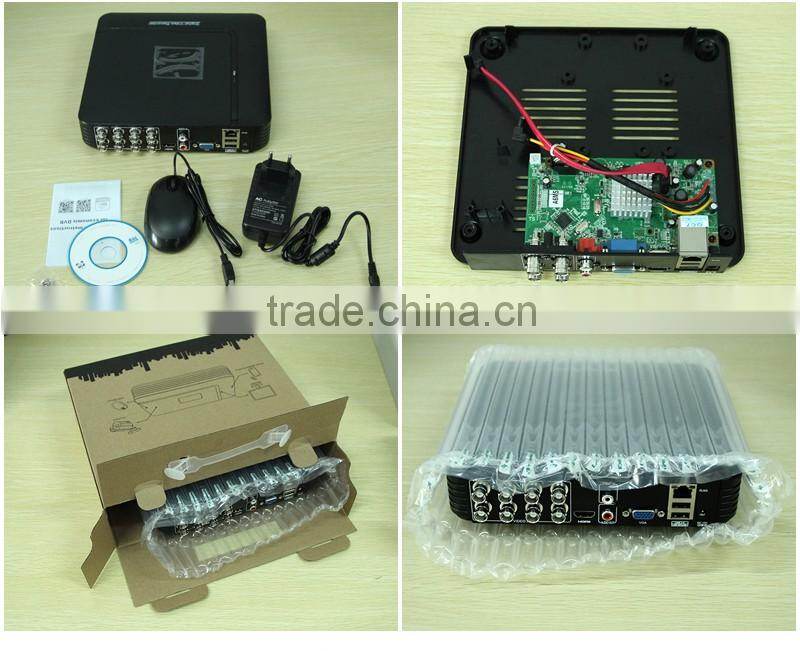 VGA, HDMI HD Display Full Real-time Playback 3in1 Dvr Hvr Nvr 8CH Mini CCTV Analog HD Network Dvr