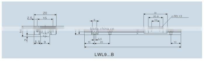 EIHE 9B lengthen linear guide rail