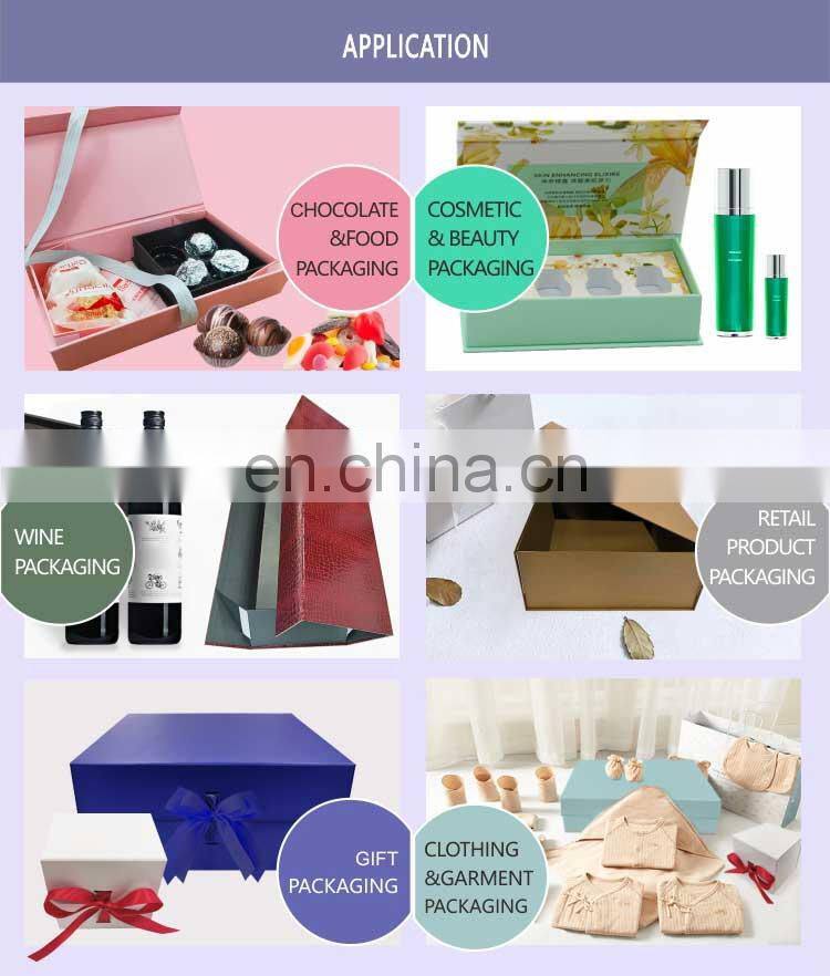 Presentation boxes packing with clothing gift folding boxes with pvc window